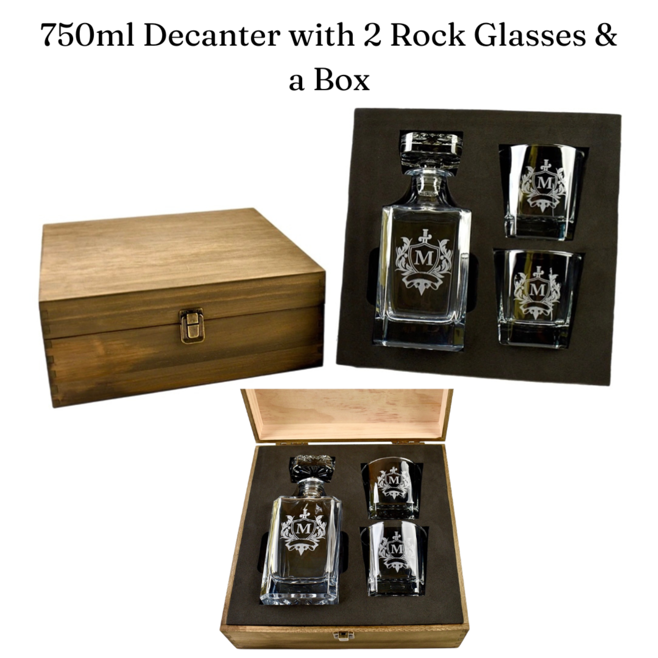 Personalized Whiskey Decanter