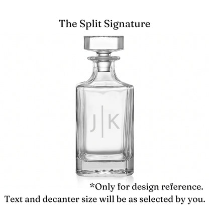 Personalized Whiskey Decanter