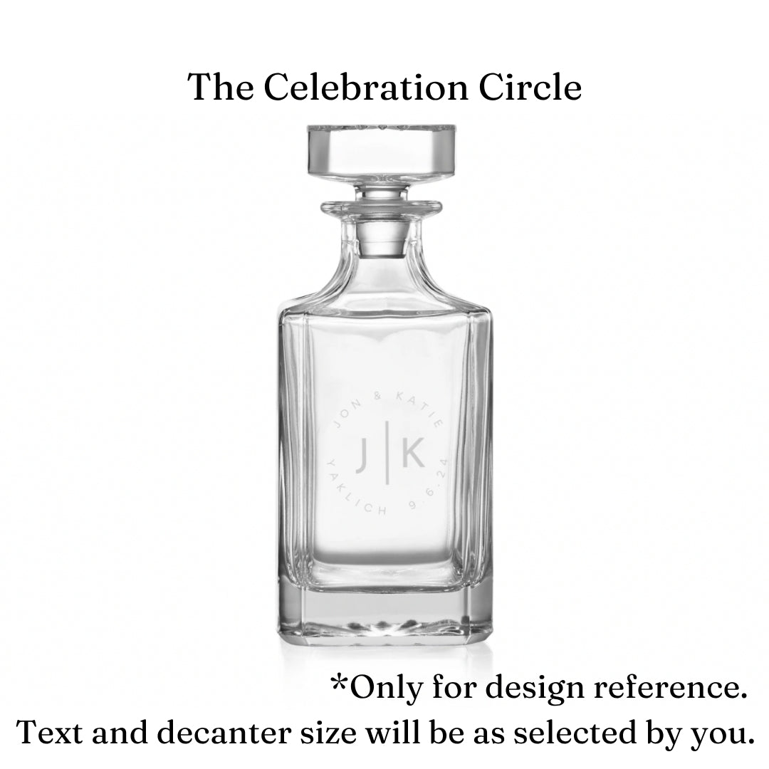 Personalized Whiskey Decanter