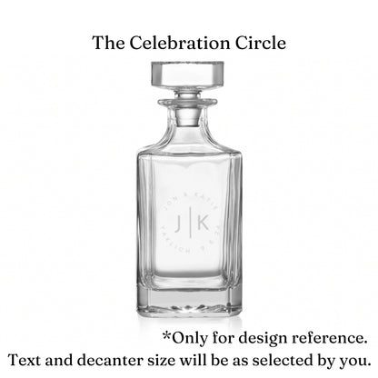 Personalized Whiskey Decanter
