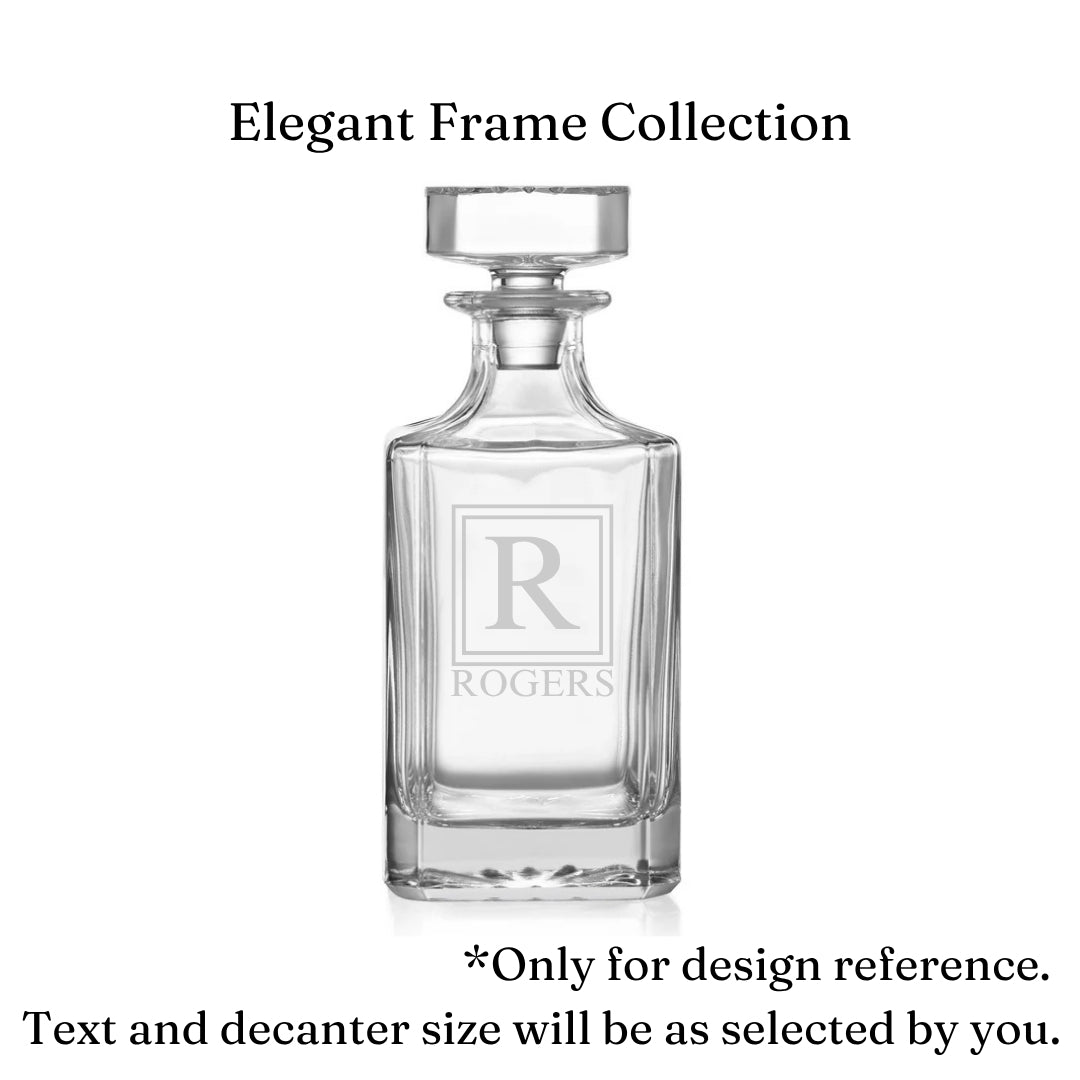 Personalized Whiskey Decanter